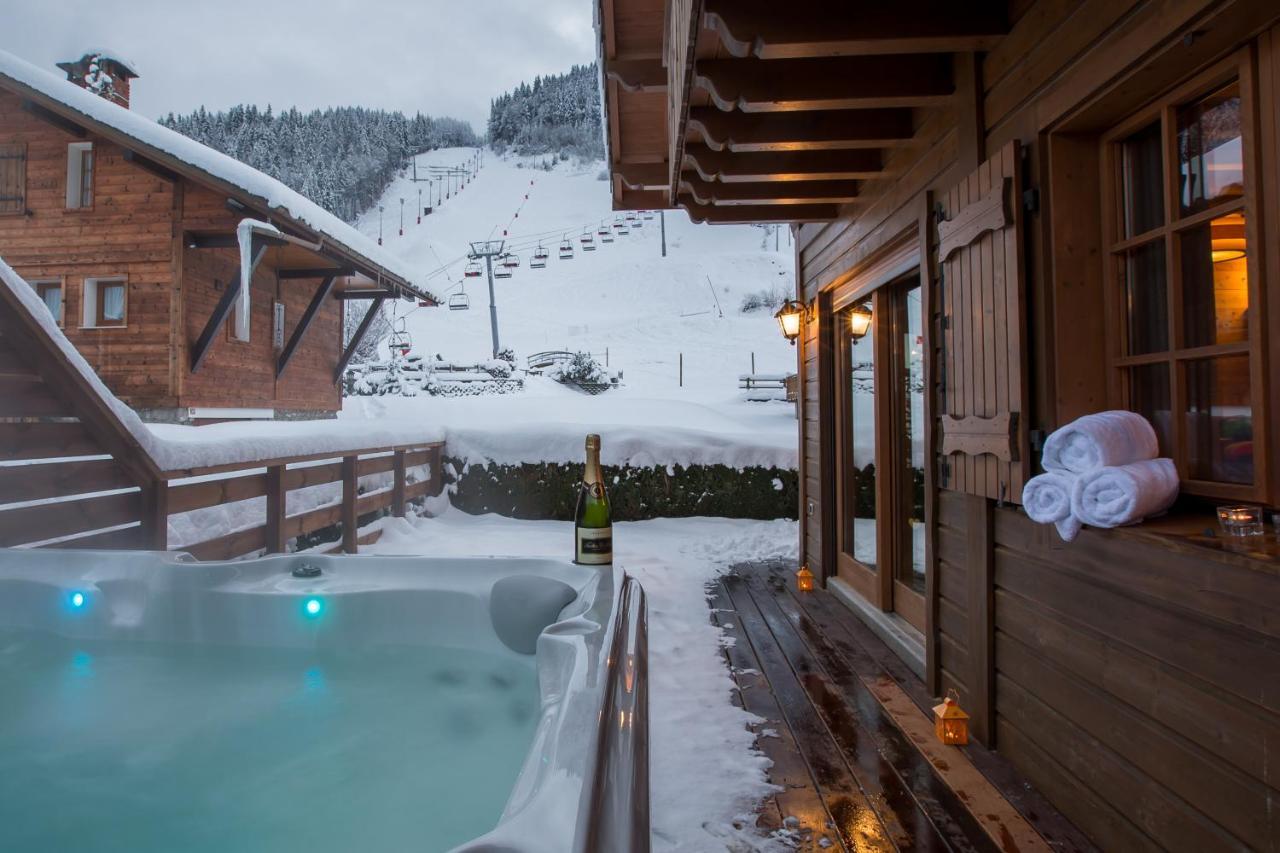 Simply Morzine - Chalet Carving Exteriér fotografie