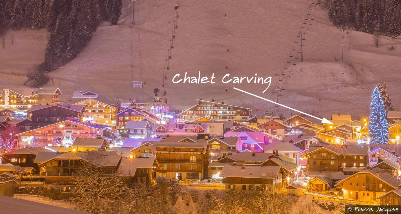 Simply Morzine - Chalet Carving Exteriér fotografie