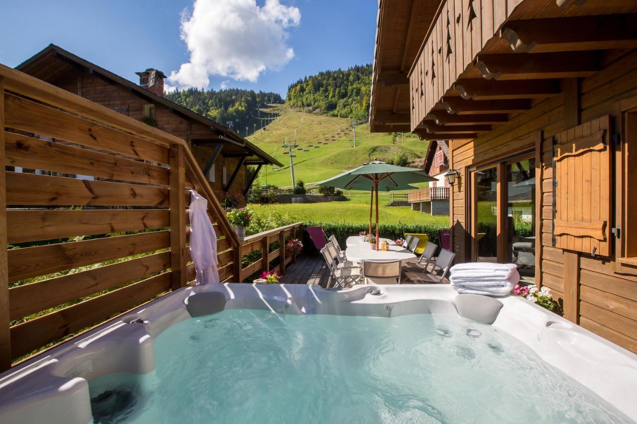 Simply Morzine - Chalet Carving Exteriér fotografie