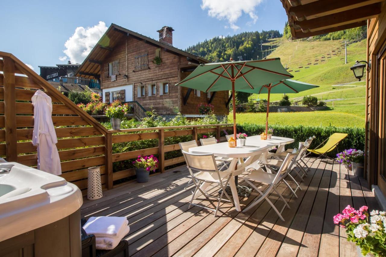 Simply Morzine - Chalet Carving Exteriér fotografie