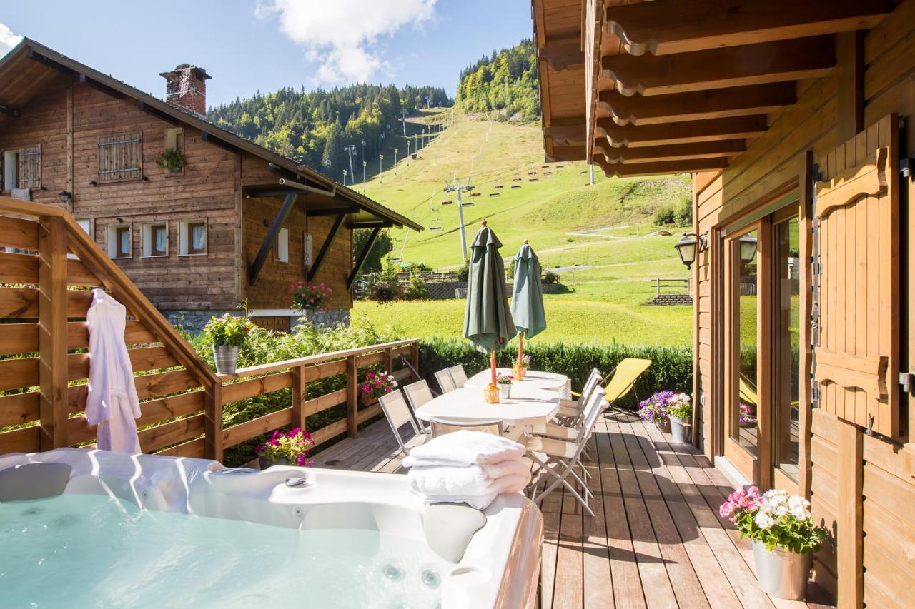 Simply Morzine - Chalet Carving Exteriér fotografie