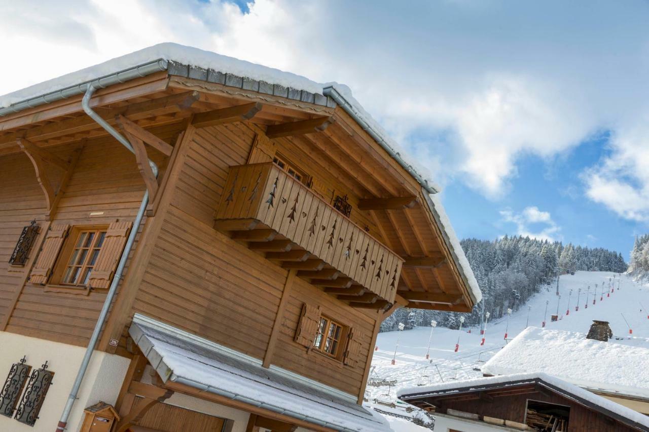 Simply Morzine - Chalet Carving Exteriér fotografie
